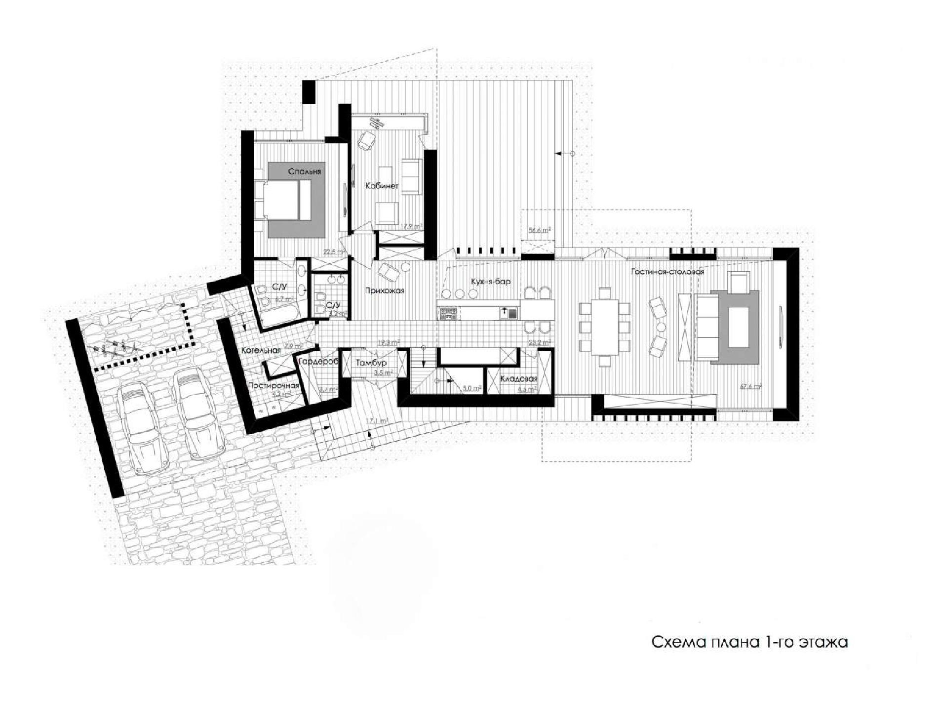 Планировка проекта дома №rh-456 rh-456 (1)p.jpg
